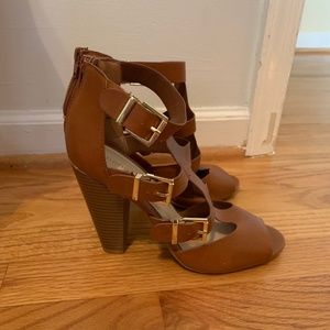 Bamboo Heeled Wedges